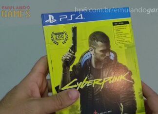 Cyberpunk 2077 PS4 versão Caixa (unboxing)