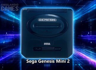 Novo Sega Genesis Mini 2 (Novo Mega Drive Mini) Modelo Americano