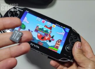 PSvita FAT Desbloqueado com Cartão SD2VITA (128Gb)