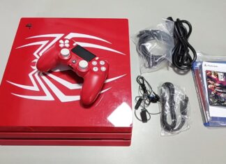 Playstation 4 PRO Spider Man (RED vermelho) Edição Limitada (reboxing)