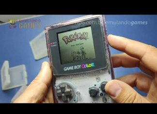 Unboxing Game Boy Color Translucido + Fitas