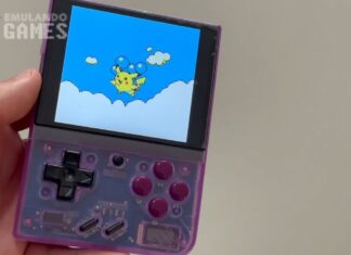 Miyoo Mini Plus MY354 – Mini Vídeo Game Portátil com Onion OS – Roda até PS1 (unboxing e testes)