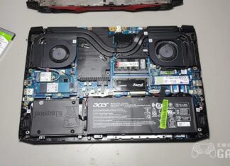 Limpeza e Instalação SSD no Notebook Acer Nitro Nitro5 AN515-55-705U