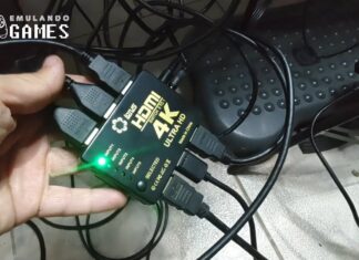 Instalando Switch HDMI 5 portas e Splitter HDMI 1×2 para ligar videogames – LT-Q501 Lotus