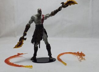 Boneco do Kratos God of War Oficial Playstation 3 (Action Figure)