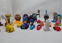 Coleção de Brindes do McDonalds (Mario, Sonic, Batman e outros) Mc Lanche Feliz