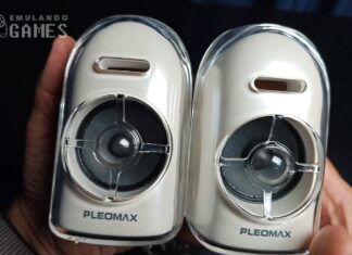 Caixa Som Pleomax Samsung PSP 7000w Crystal Edition Branca
