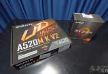 Placa Mãe Gigabyte A520M K V2 (unboxing e montagem com AMD Ryzen 5 5500)